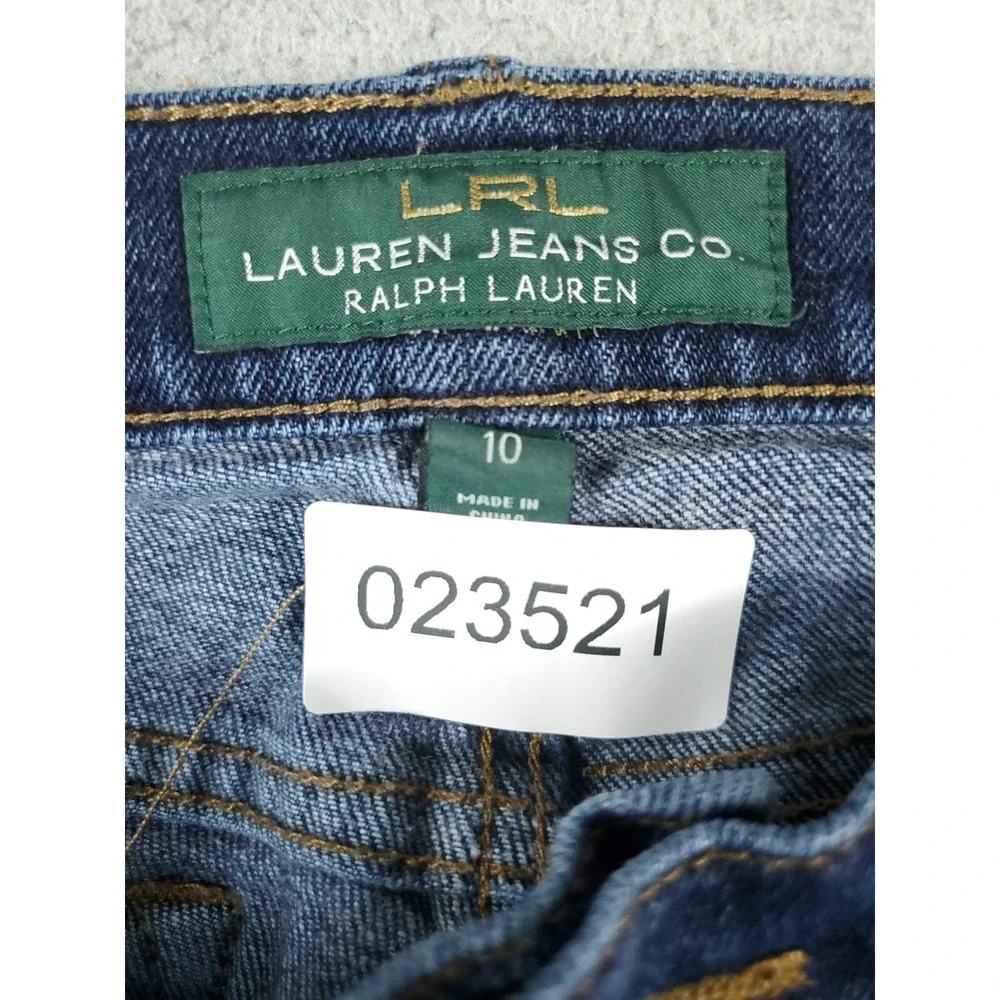 Lauren Ralph Lauren Jeans Womens Size 10 Blue Denim Pants Ladies - Picture 8 of 8